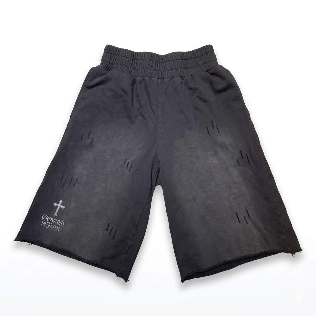 Long Cut off Shorts